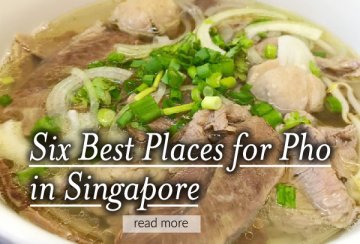6 Best Places for Pho in Singapore