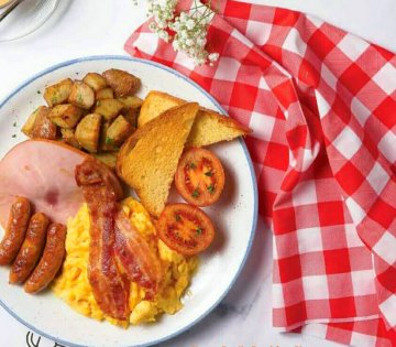 Rise & Shine Hearty Breakfast Time