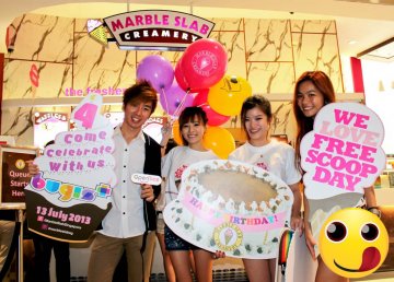 It’s Free Scoop Day on Marble Slab Creamery’s 4th Birthday!