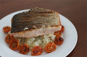 Pan-fried Salmon
