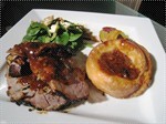 Lamb with Yorkshire Pudding
