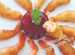 Fluffy Beer Battered Prawns