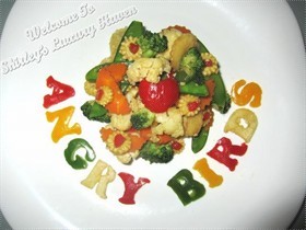 Angry Birds Mixed Vegetables With Love From Helsinki!