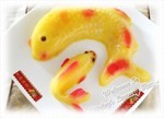 Lucky Koi Mango Pudding (吉祥錦鯉芒果布丁) 