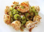 Happy Call Recipe: Spicy Celery Prawns