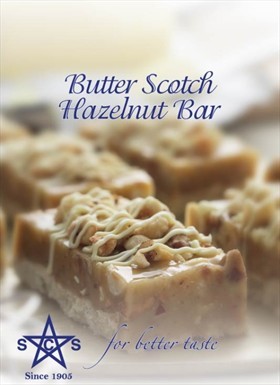 Butter Scotch Hazelnut Bar