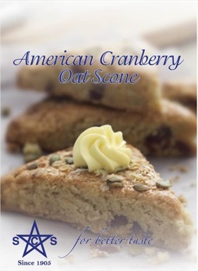 American Cranberry Oat Scone