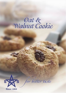 Oat and Walnut Cookie