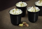Coffee pistachio semi-freddo