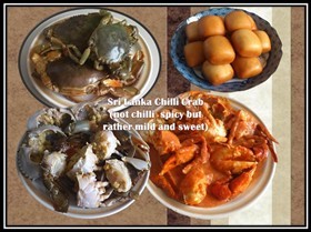 Sri Lanka Chilli Crab (mild & sweet version)