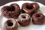 Baked Chocolate Doughnuts