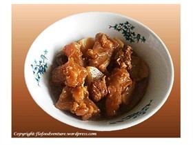 Stewed Beef Tendon and Short Ribs