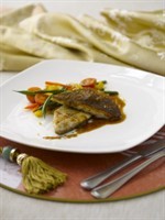 Sea Bass with Miso Butter Sauce
