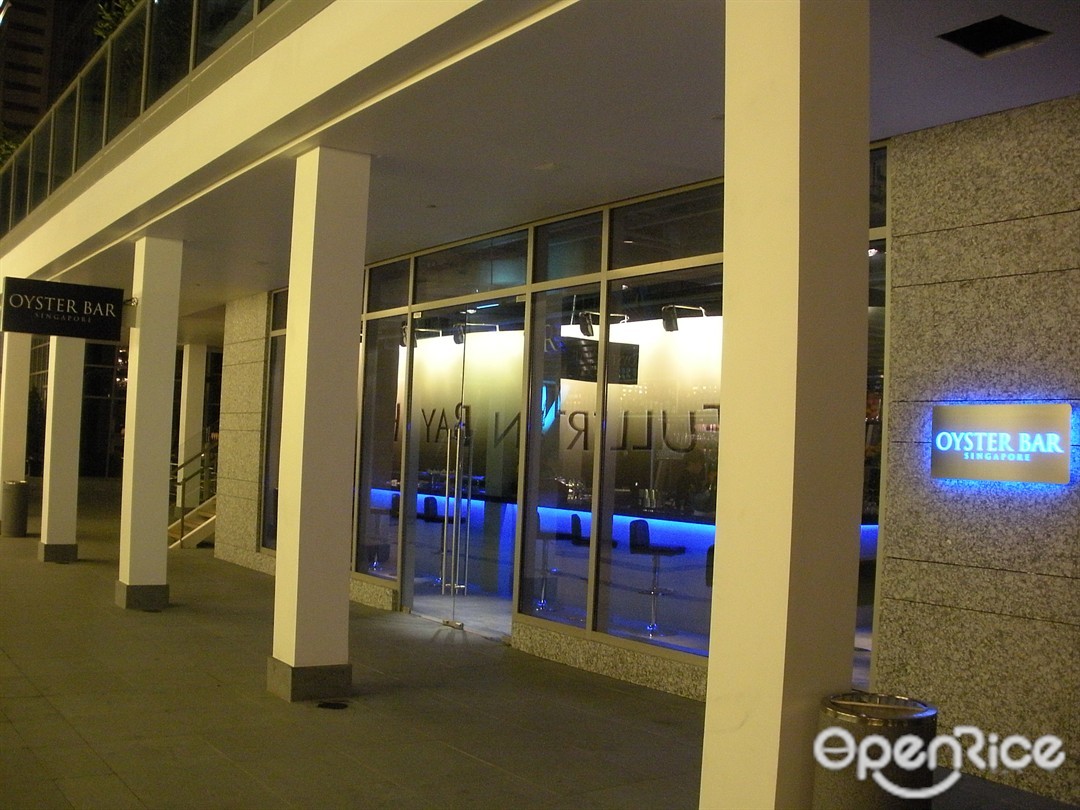 Oyster Bar Singapore Seafood Bars/Lounges in Marina Bay Singapore