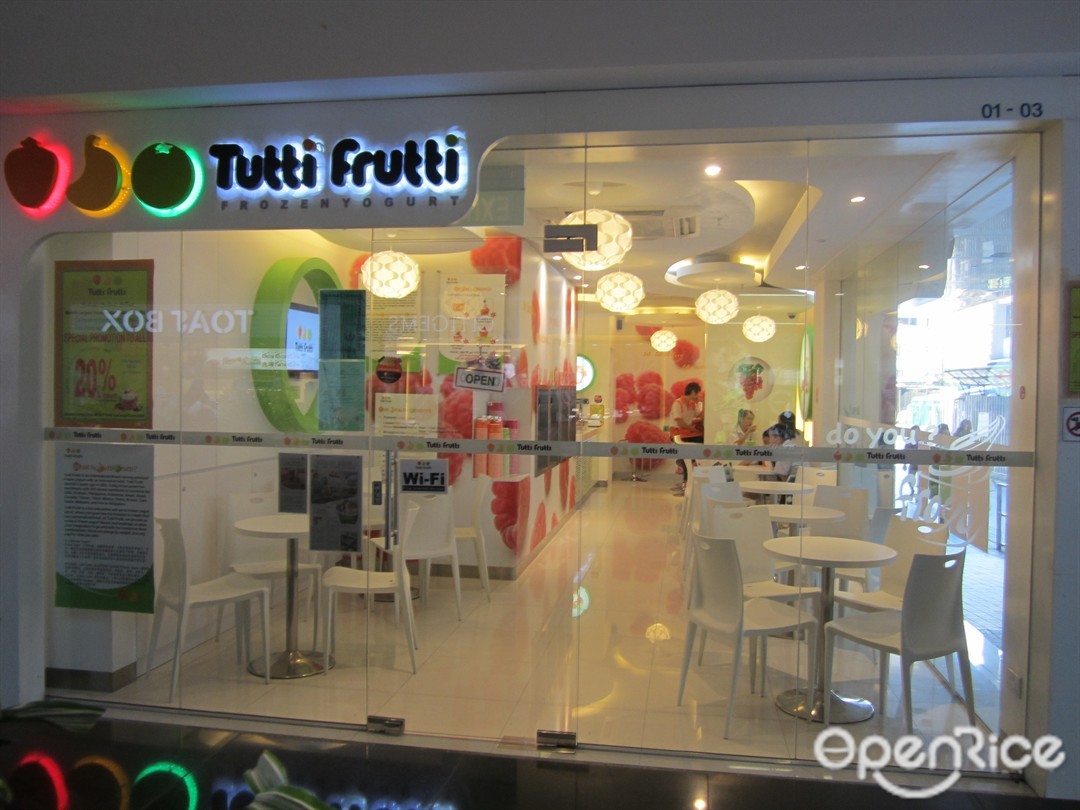 Tutti Frutti Frozen Yogurt