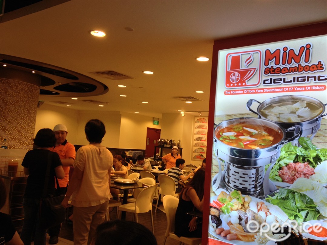 Mini Steamboat Delight's Menu Steamboat/Hot Pot Food Court in Toa