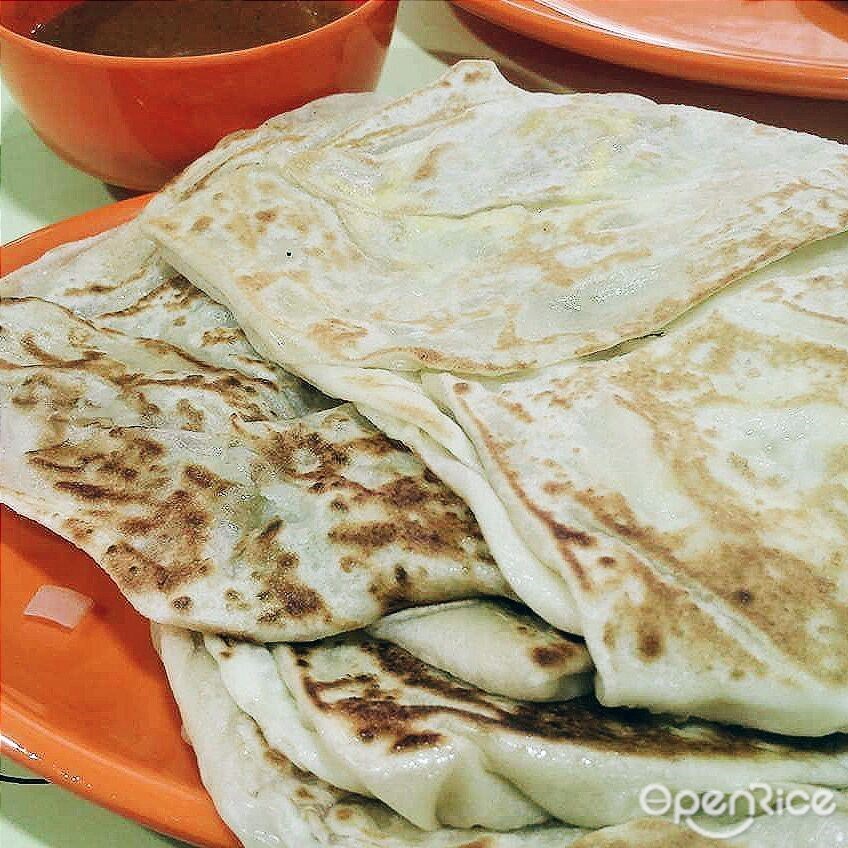 Teh Tarik, Roti Prata