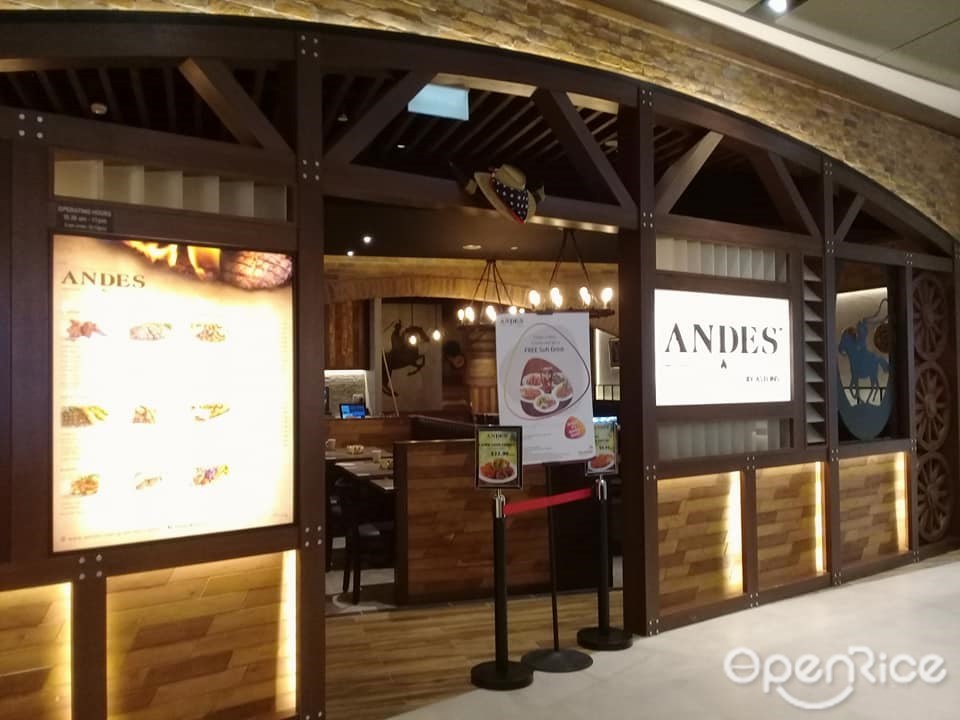 ANDES by Astons Singaporean Western Steaks and Grills Restaurant in