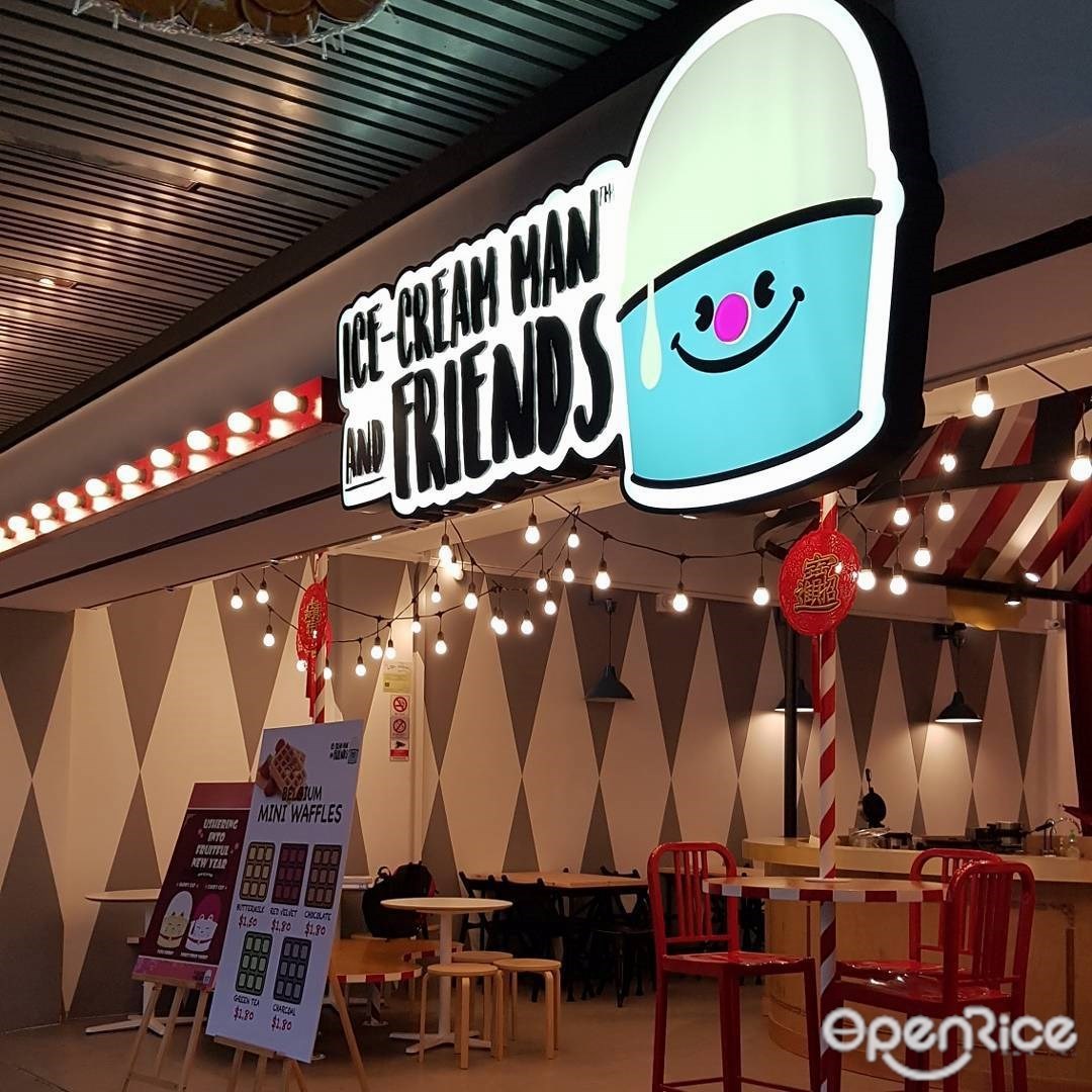 Ice-Cream Man And Friends