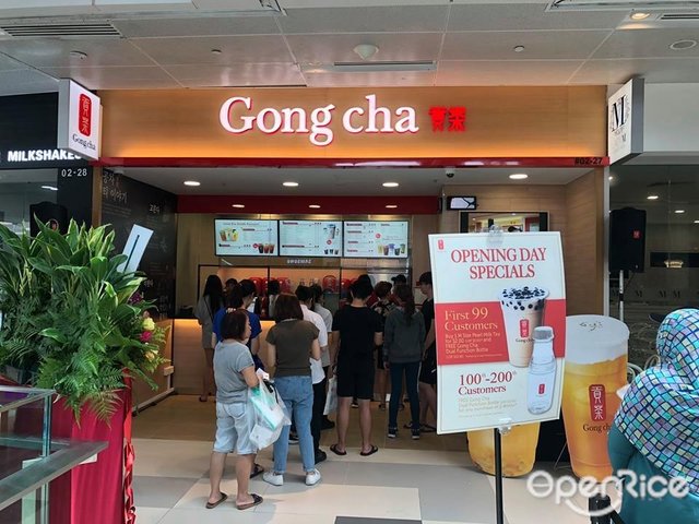 Gong cha Taiwanese Bubble Tea Tea in Jurong East Westgate