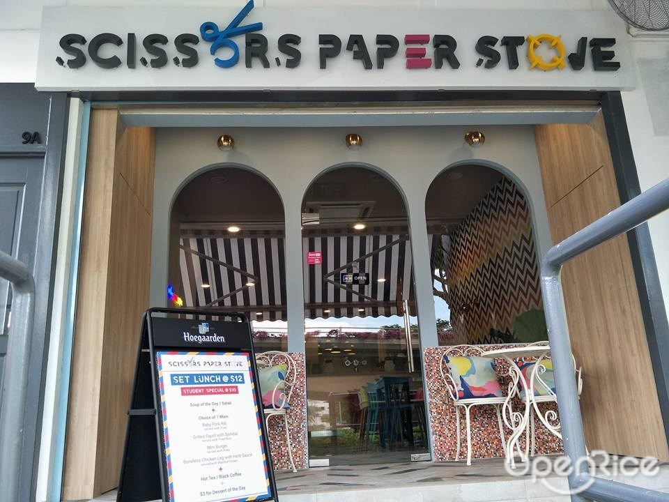 Scissors Paper Stove