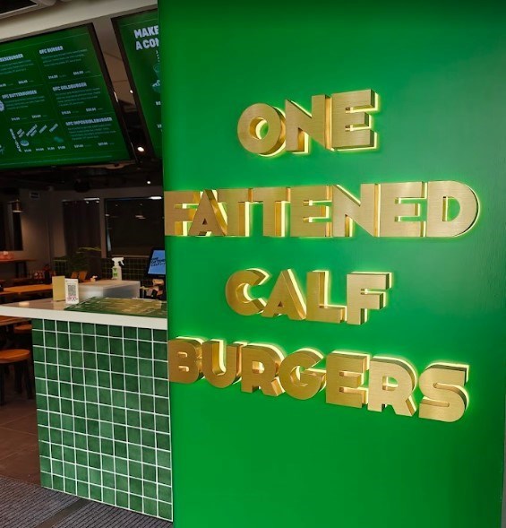 One Fattened Calf Burgers