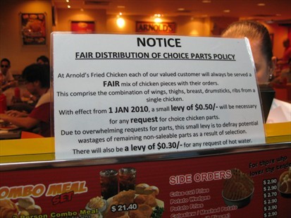 Fair Distribution Notice - How American!