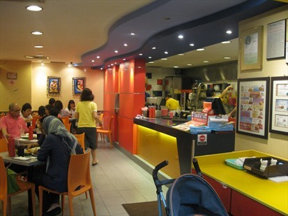 Fast Food Like Interior