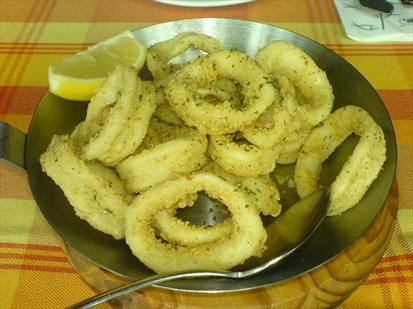 Calamari rings