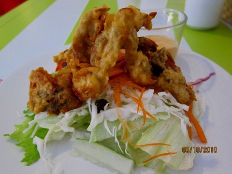 soft shell crab salad