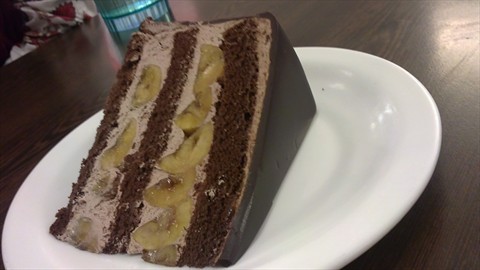 Chocolate Banana Cake 