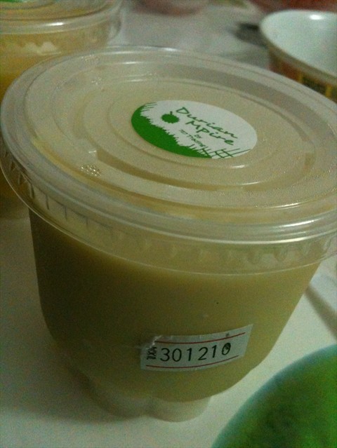 Durian pudding