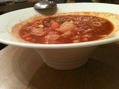 bacon and tomato soup pasta