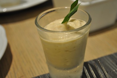 Mouth watering durian puree
