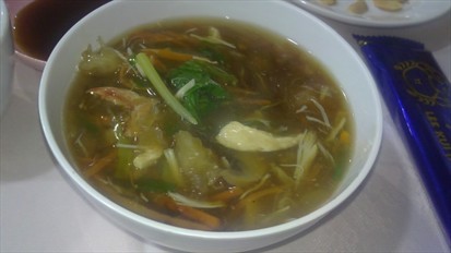 Fish maw soup 鱼鳔羹.