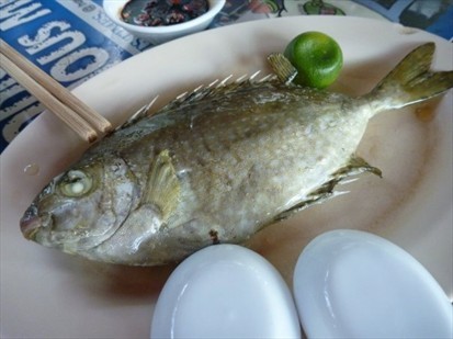 The quintessential teochew dish - pek tor fish