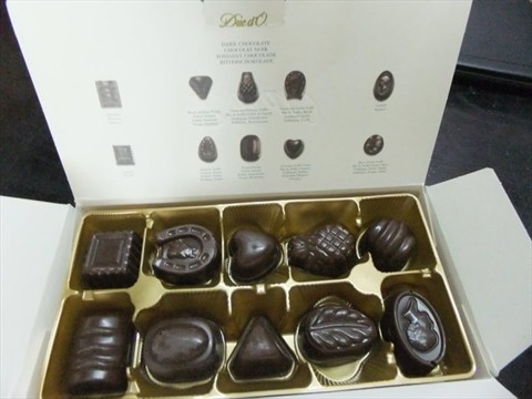 dark chocolates!