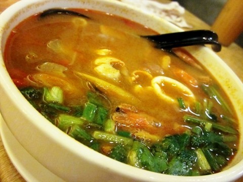 Thai Seafood Tom Yam Soup