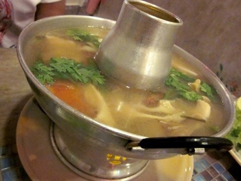 Clear Tom Yum Seafood Soup