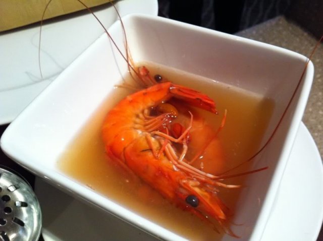Drunkard prawns