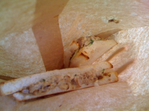 cajun chicken sandwich.