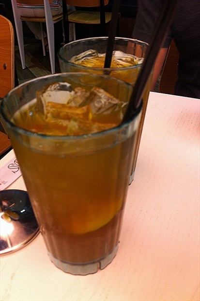 ice lemon tea ~ taste bland.