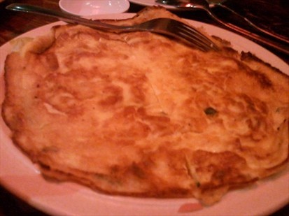 Egg Omelette with prawn