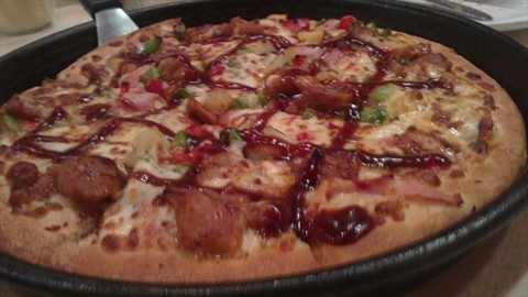 barbeque pizza 