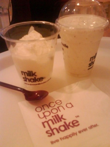 Milkshake or Icecream, your choice