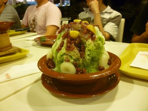Greentea dessert