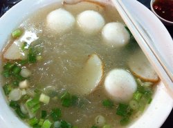 Fishball Dong Fen Soup