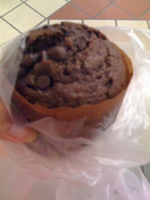 chocolate muffin.