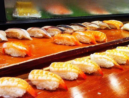 Buffet spread - Sushi