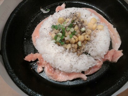 salmon pepper rice!;D